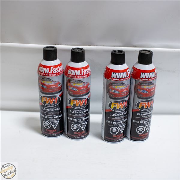 4PK AUTO CLEANING WAX