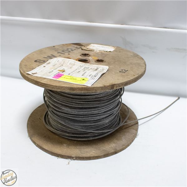 ROLL OF BRAIDED WIRE ROPE