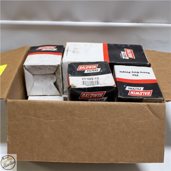 LOT OF 10 BALDWIN FILTERS