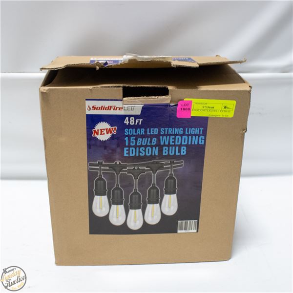 SAR LED STRING LIGHTS + EXTRAS