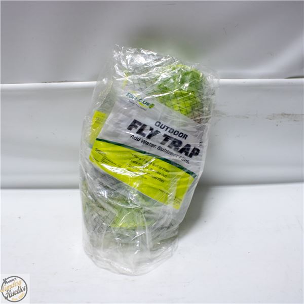 4-PACK OF RESCUE OUTDOOR DISPOSABLE FLY TRAP