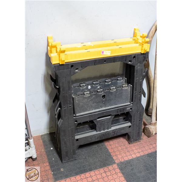 PAIR OF SAWHORSES