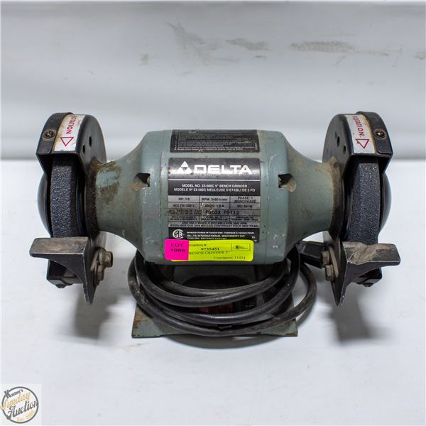 DELTA BENCH GRINDER 5"