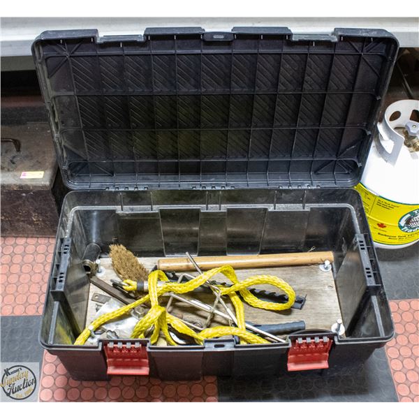 JOB BOX WITH CONTENTS