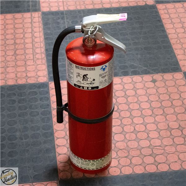 10 LB FULLY CHARGED FIRE EXTINGUISHER
