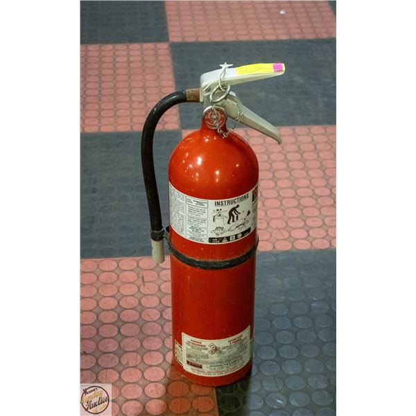 10 LB FULLY CHARGED FIRE EXTINGUISHER