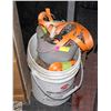 Image 1 : BUCKET OF CHAINS AND STRAPS