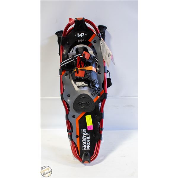 NEW MOUNTIAN PROFILE SZ M RED SHOWSHOES ADVENTURE-