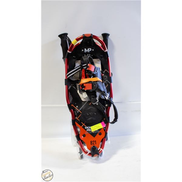 NEW MOUNTIAN PROFILE SZ S RED SHOWSHOES ADVENTURE-