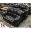 Image 1 : BAILIFF SEIZURE: ASSORTED FURNITURE: LEATHER COUCH