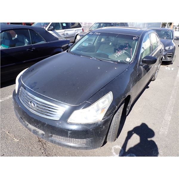 2009 Infiniti G37x