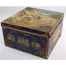 VINTAGE HUNTLEY AND PALMERS BISCUIT ADVERTISING TI