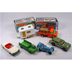 LOT OF VINTAGE TOY CARS - Incl. 2 Matchbox in Orig