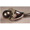 Image 2 : 14K WHITE GOLD SOUTH SEA PEARL AND DIAMOND LADIES 
