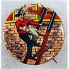 Image 1 : C. 1890'S FIREFIGHTING AND RESCUE CELLULOID PINBAC