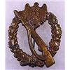 Image 1 : WW2 GERMAN NAZI ARMY BRONZE INFANTRY ASSAULT BADGE