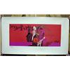 Image 1 : VINTAGE TWA AIRLINES AFRICA POSTER - Art is Signed