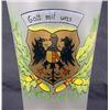 Image 2 : PATRIOTIC BEER GLASS - HAND PAINTED - Approx. 7.75