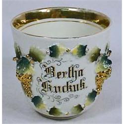 IMPERIAL GERMAN MILITARY REMEMBRANCE COFFEE CUP W/