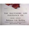 Image 3 : 1911 BALTIMORE LIFE INSURANCE ADVERTISING MATCH ST