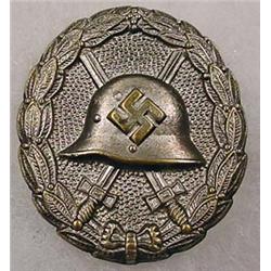 WW2 GERMAN NAZI CONDOR LEGION SILVER WOUND BADGE -