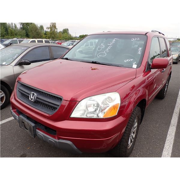 2003 Honda Pilot