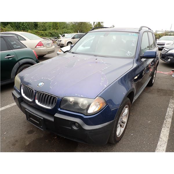 2005 BMW X3