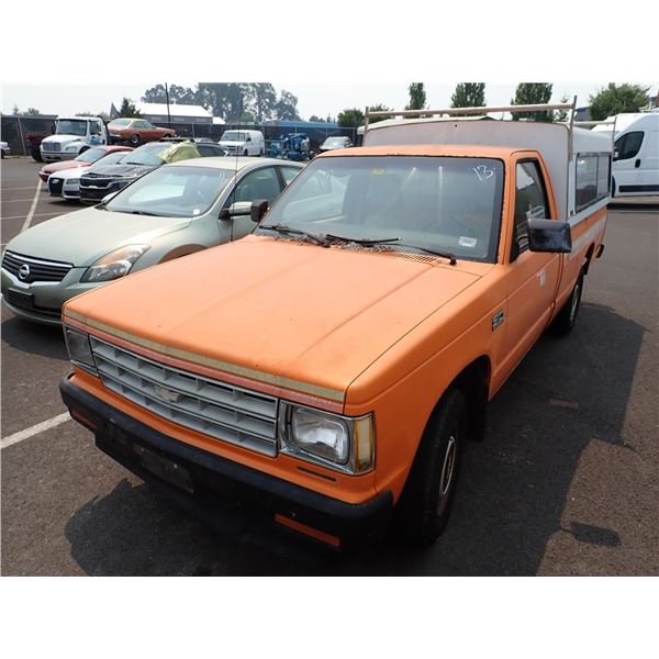 1985 Chevrolet S-10