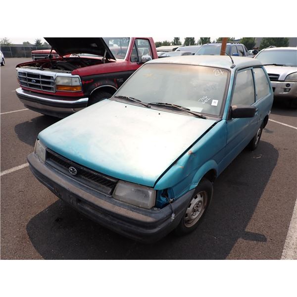 1991 Subaru Justy