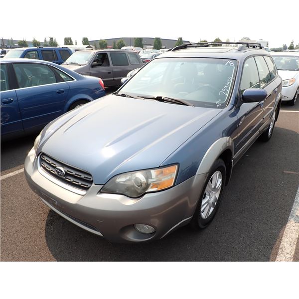 2005 Subaru Outback