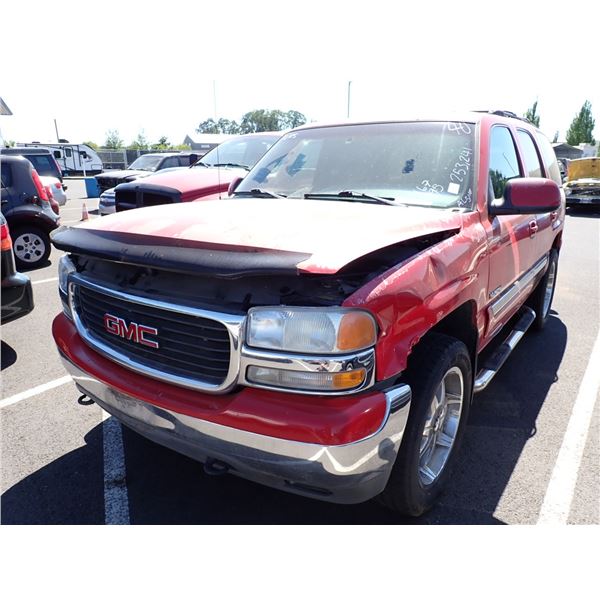 2001 GMC Yukon