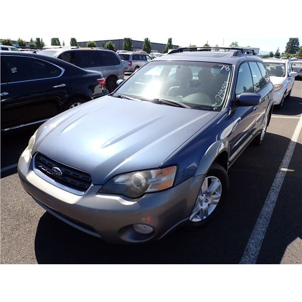 2005 Subaru Outback