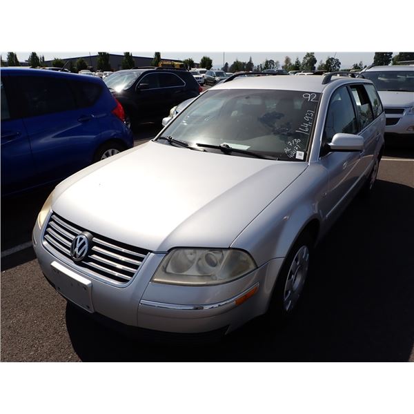 2003 Volkswagen Passat