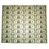 Image 1 : 2003-A Uncut $1 Sheet of 32 Notes