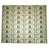 Image 1 : 2003-A Uncut $1 Sheet of 32 Notes