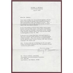 Truman TLS Atomic Bomb 1971