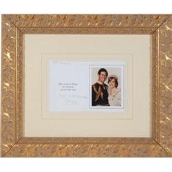 Princess Diana Card Signed