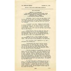 JFK Funeral Press Release