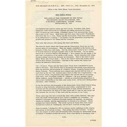 JFK Undelivered Speech 1963