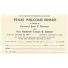 Image 1 : JFK Texas Welcome Dinner Invite