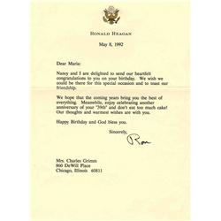 Ronald Reagan TLS 1992