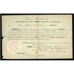 1857 James Buchanan DS