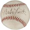 Image 1 : Babe Ruth Single Signed Baseball