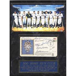 500 Home Run Club Signed Cover
