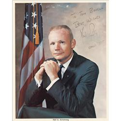 Neil Armstrong Signed Photo