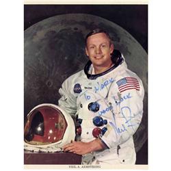 Neil Armstrong Signed  Photo