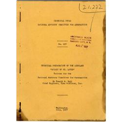 Spirit of St. Louis Manual 1927