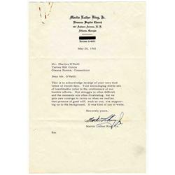 Martin Luther King Jr. TLS 1961