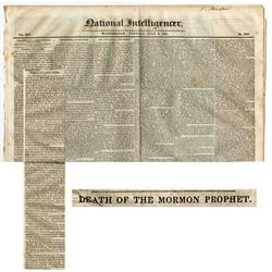 Mormon Joseph Smith Death