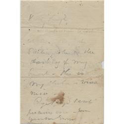 George Pickett ALS to Wife